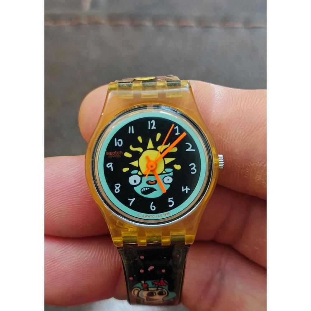 1998 Swatch Lady ULO Ladies Swatch Watch